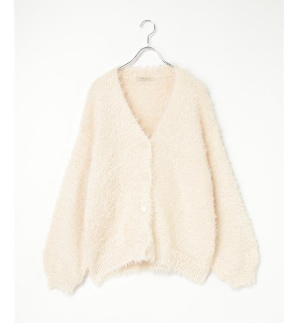 VENCE share style「3.5Gシャギーカーディガン」|カーディガン|