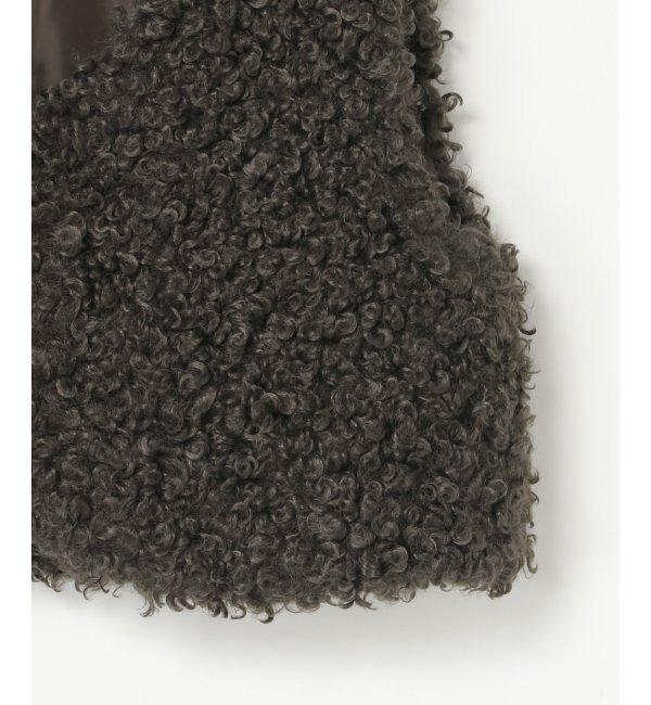 VENCE share style「プードルファーショートベスト」|その他|