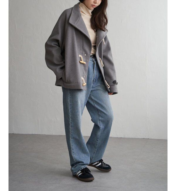 VENCE share style「メルトンショートダッフル」|ブルゾン・スタジャン|