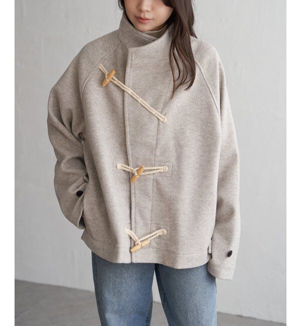 VENCE share style「メルトンショートダッフル」|ブルゾン・スタジャン|