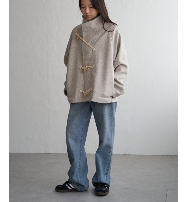 VENCE share style「メルトンショートダッフル」|ブルゾン・スタジャン|