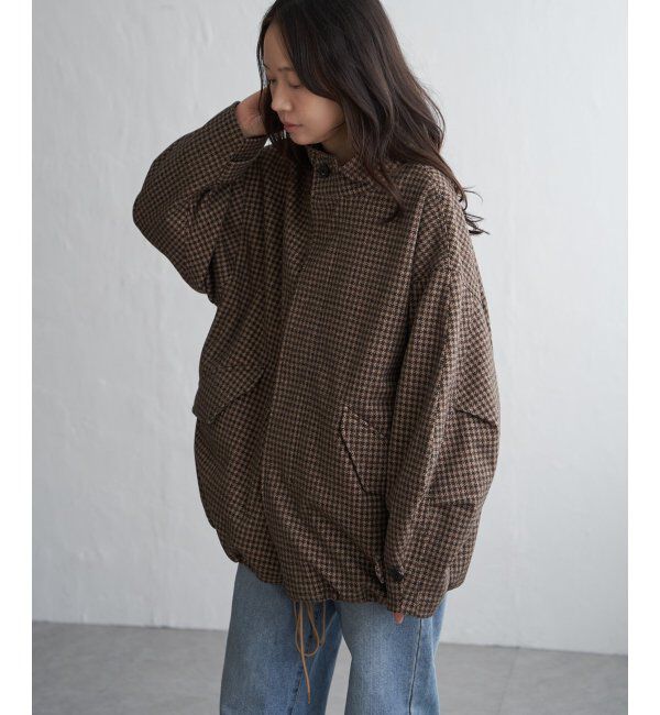 VENCE share style「メルトンショートモッズコート」|ブルゾン・スタジャン|