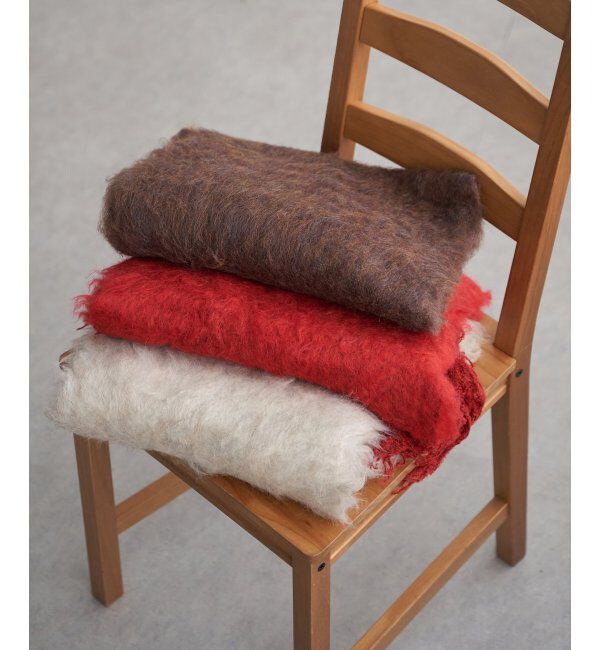 VENCE share style「起毛マフラー」|バンダナ・スカーフ|ブラウン