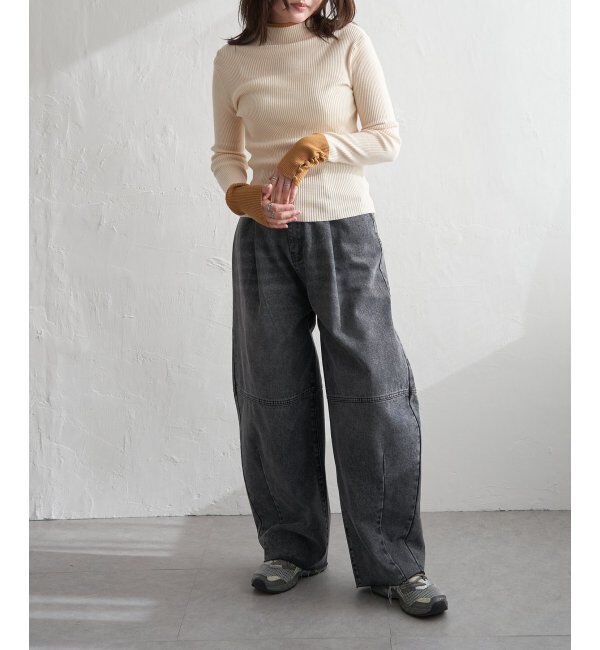 VENCE share style「配色クールクールハイネックプルオーバー」|タンクトップ|