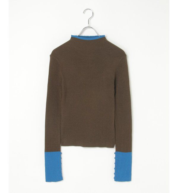 VENCE share style「配色クールクールハイネックプルオーバー」|タンクトップ|