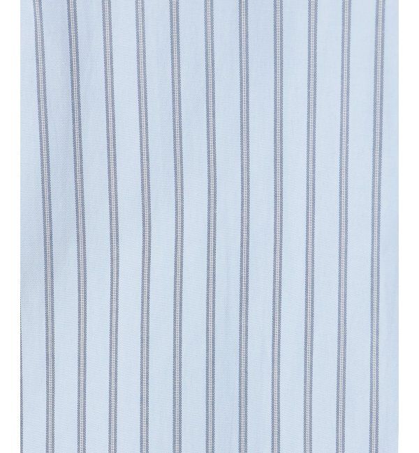 VENCE share style「ストライプウエスト巻きパンツ」|デニム|