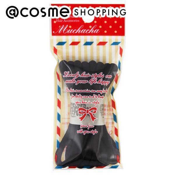  「muchacha muchacha カットゴム MC120-01/BK (LL)」|ヘアスタイリング|その他