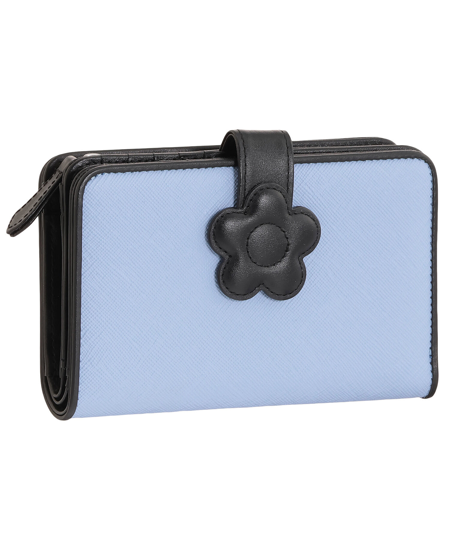 MARY QUANT「デイジーパッチスナップ2 Lウォレット」|財布|