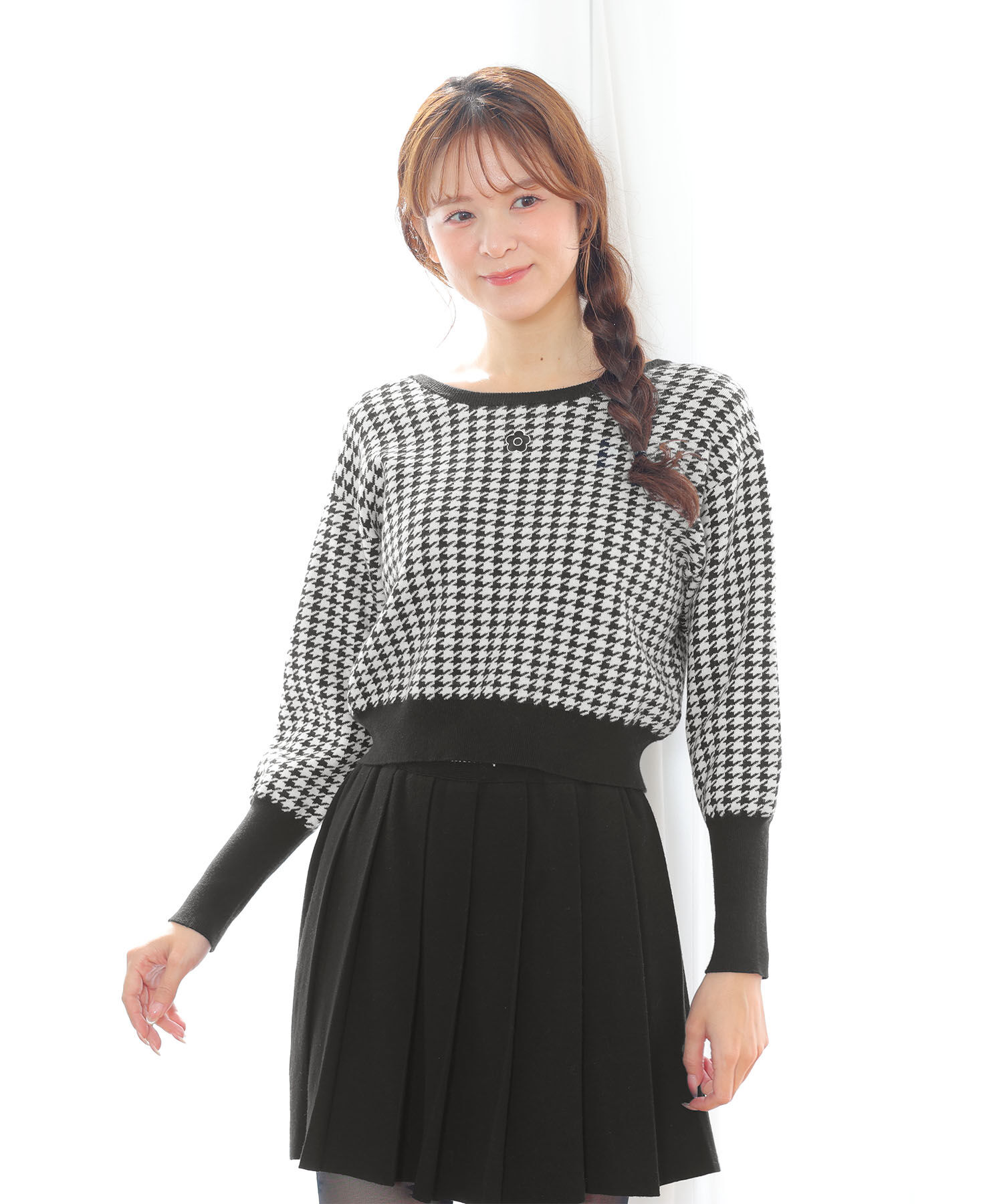 MARY QUANT「バックリボンニット プルオーバー」|シャツ・ブラウス|