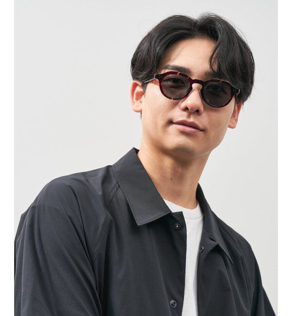  「ボストン型 クラウンパント サングラス (偏光機能搭載) Zoff | YURIE OUTDOOR EDITION」|サングラス|