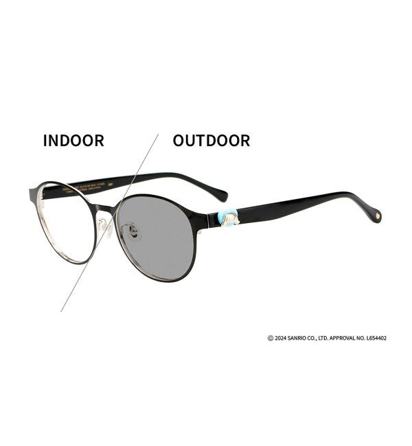  「Zoff｜Sanrio Characters シナモロールモデル (調光レンズ搭載)(WEB限定)」|サングラス|