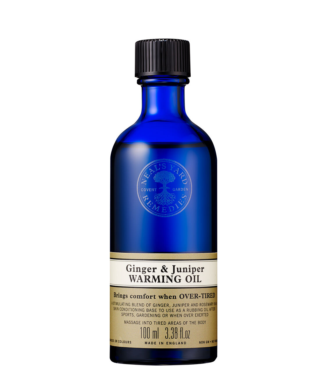 NEAL&rsquo;S YARD REMEDIES「ジンジャー＆ジュニパー ウォーミングオイル 100mL」|マッサージ・ボディスクラブ|-