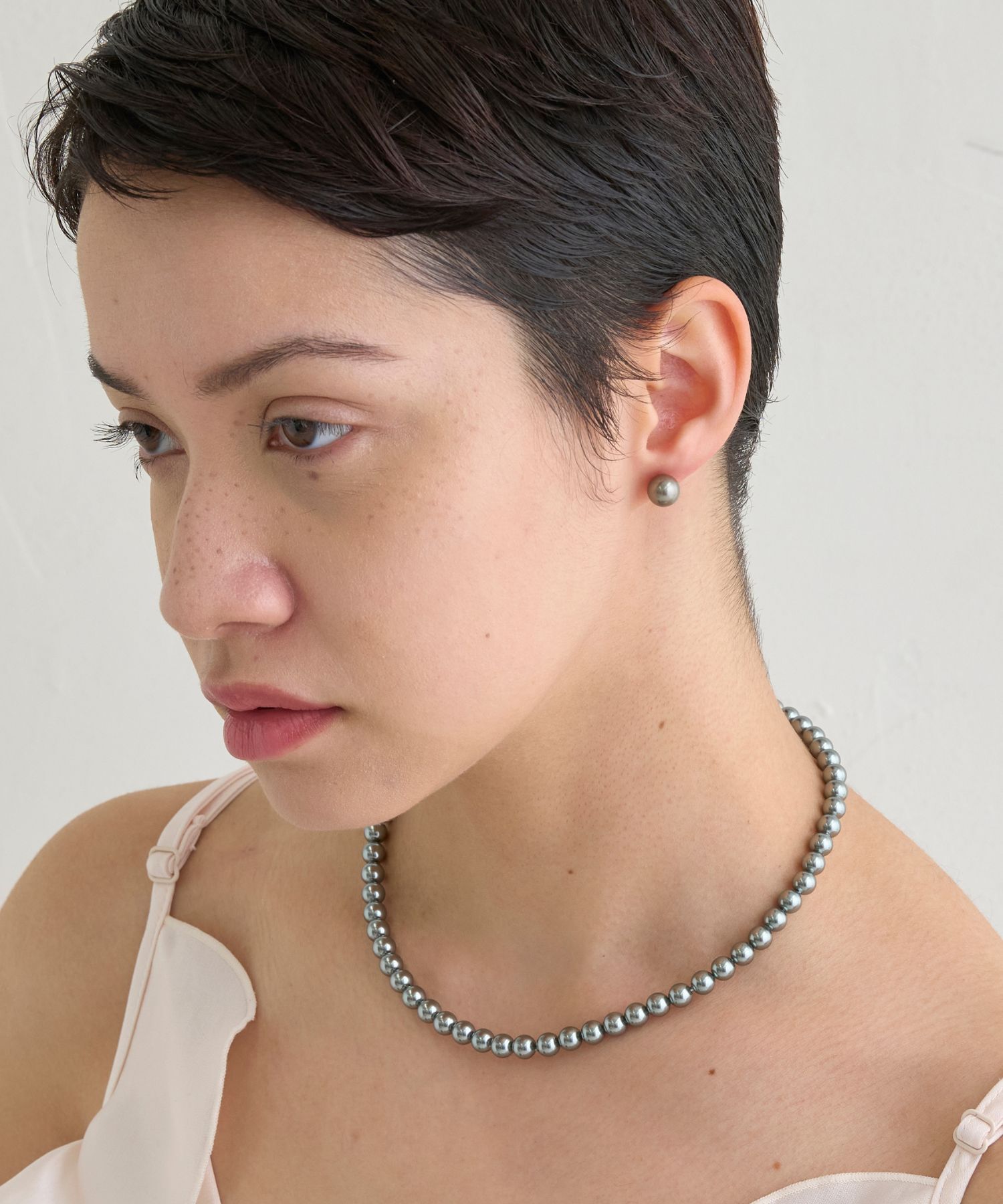 JUPITER「【国産貝パール】フォーマルパールネックレス＆ピアスセット」|ネックレス|