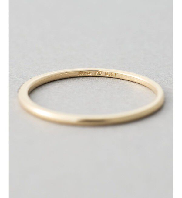 Jouete「[レイヤー] K10YG リング ダイヤモンド」|リング|