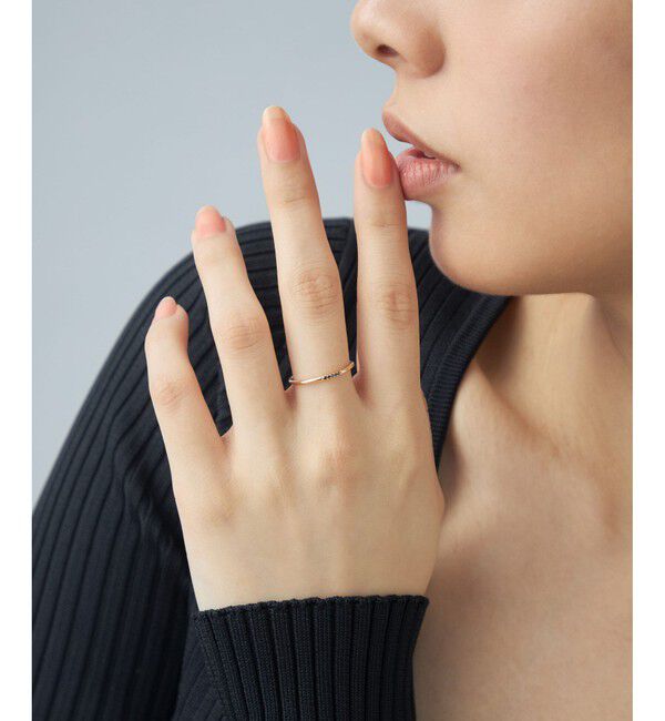 Jouete「[レイヤー] K10YG リング ダイヤモンド」|リング|