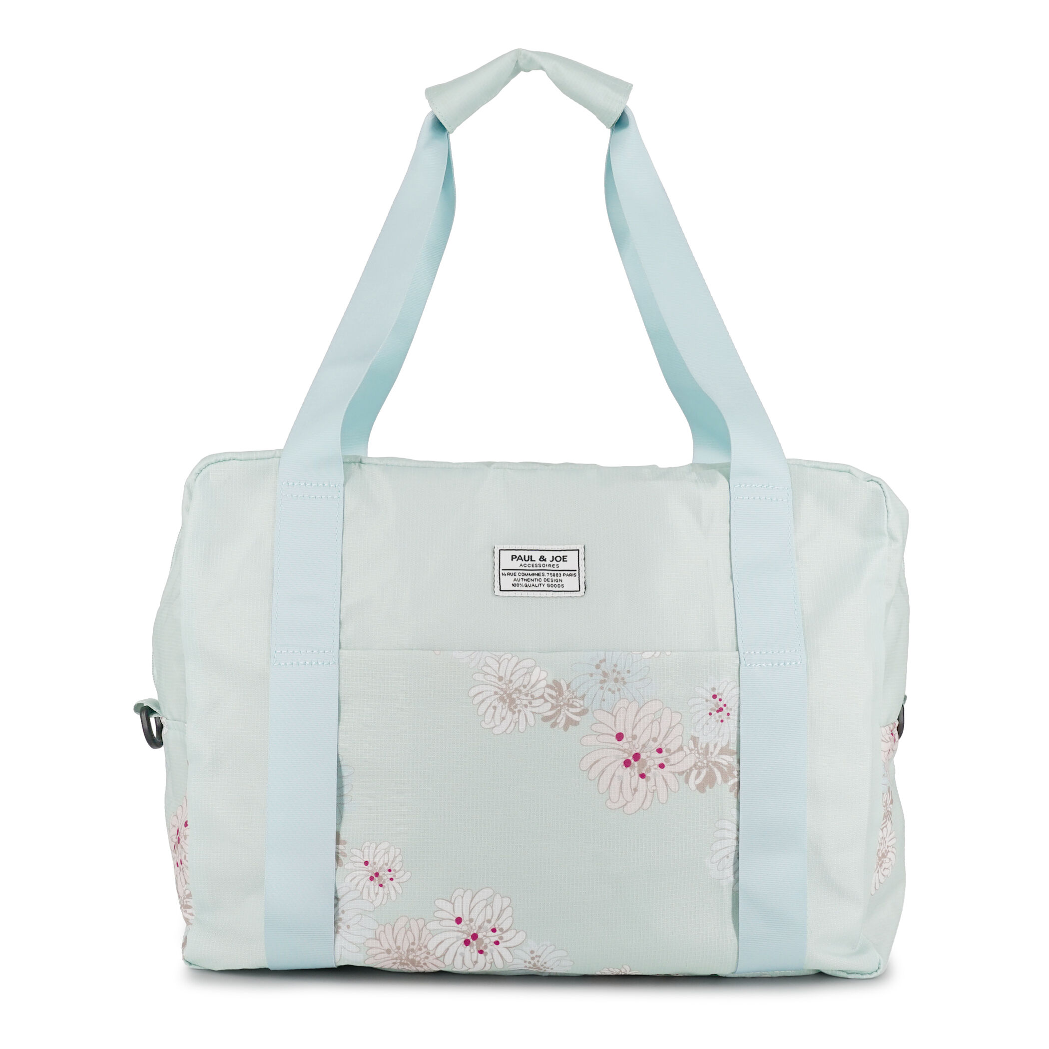 PAUL&JOE「折りたたみボストンバッグ／クリザンテーム」|ボストンバッグ|ブルー