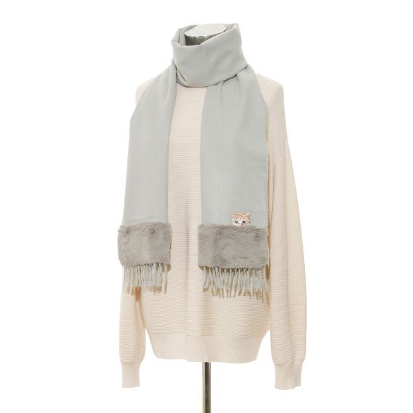 PAUL&JOE「ＰＪ／マフラー／パッケージ付スムースタッチファーヌネット」|マフラー|