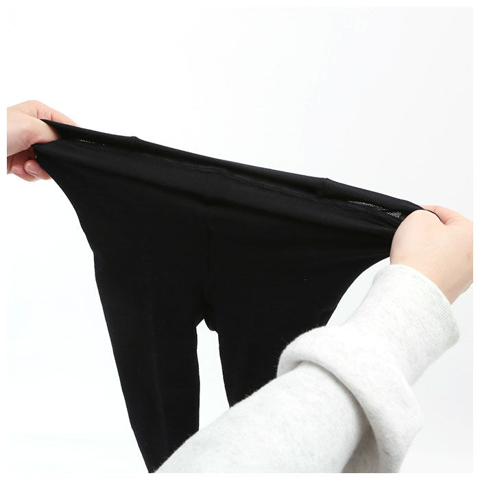 BACKYARD FAMILY「スパッツ レディース 通販 シルク 100% 内側 レギンス 10分丈 薄型 タイツ あったか」|レギンス・スパッツ|