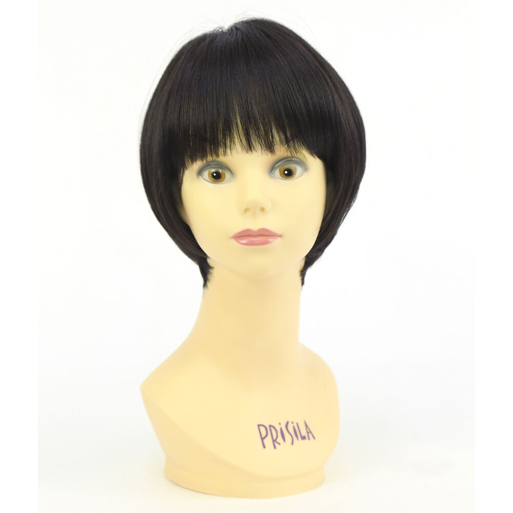 BACKYARD FAMILY「PRISILA プリシラ ショート フルウィッグ フルウイッグ 通販 ボブ オールウィッグ かつら」|その他|ブラック1