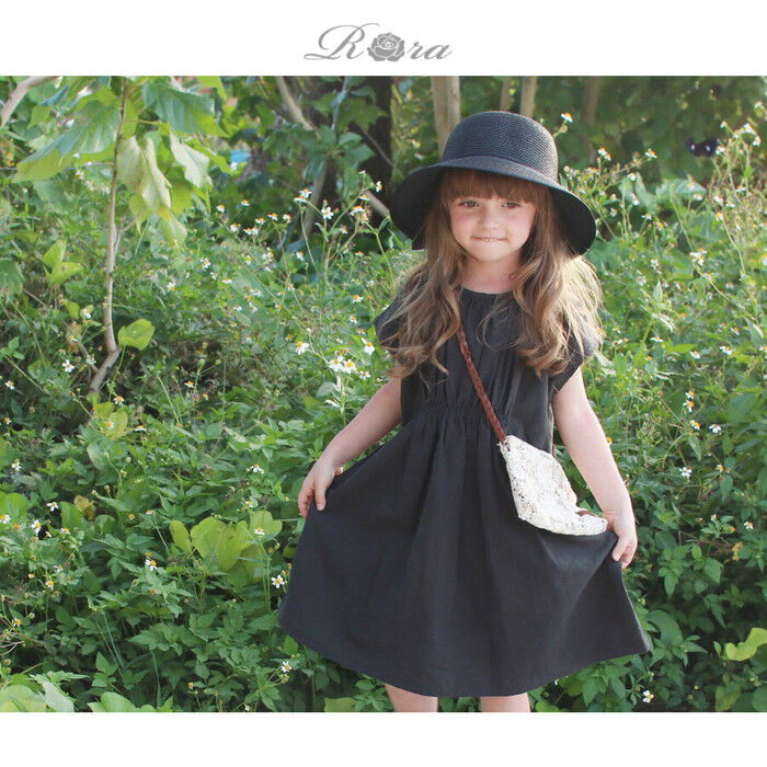 BACKYARD FAMILY「半袖 ワンピース キッズ 通販 半袖ワンピース 10006287 ワンピ 夏 女の子 綿麻」|その他|