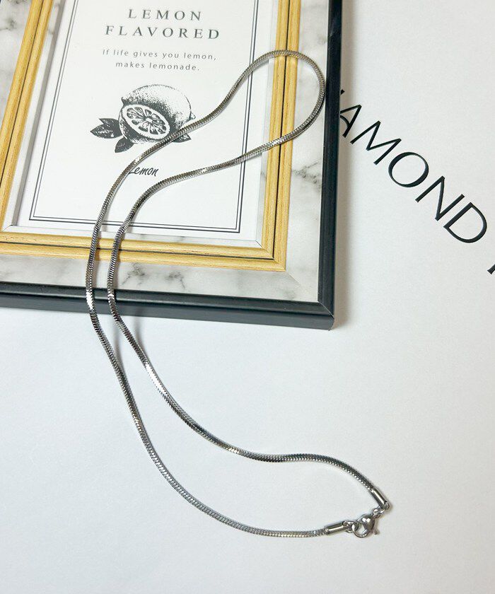 BACKYARD FAMILY「ネックレス スネークチェーン 通販 ダイヤモンドハーツ nec-1350 Diamond」|その他|