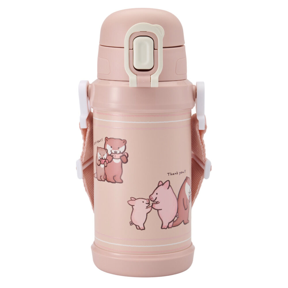 BACKYARD FAMILY「Reach Will ボトル 保冷 キッズ RYI-KS60 通販 水筒 ステンレスボトル」|食器・キッチングッズ|ピンク1