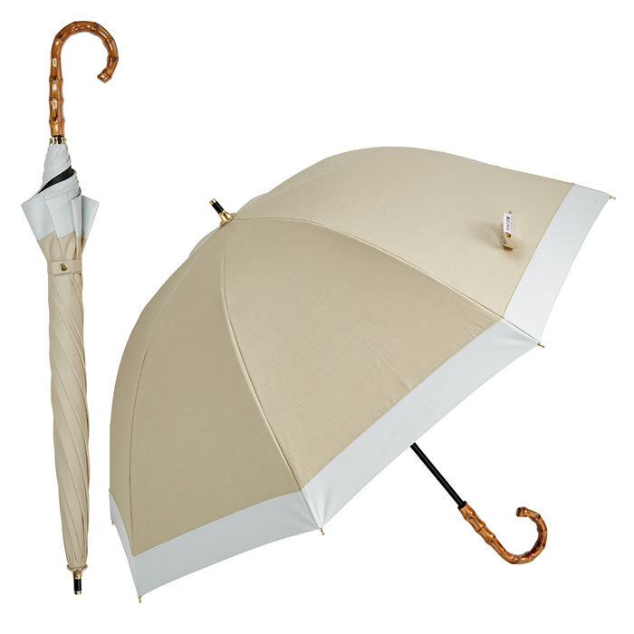 BACKYARD FAMILY「KIZAWA 日傘 遮光 通販 キザワ 長傘 手開き ショート ショート丈 バンブーハンドル 傘」|傘|