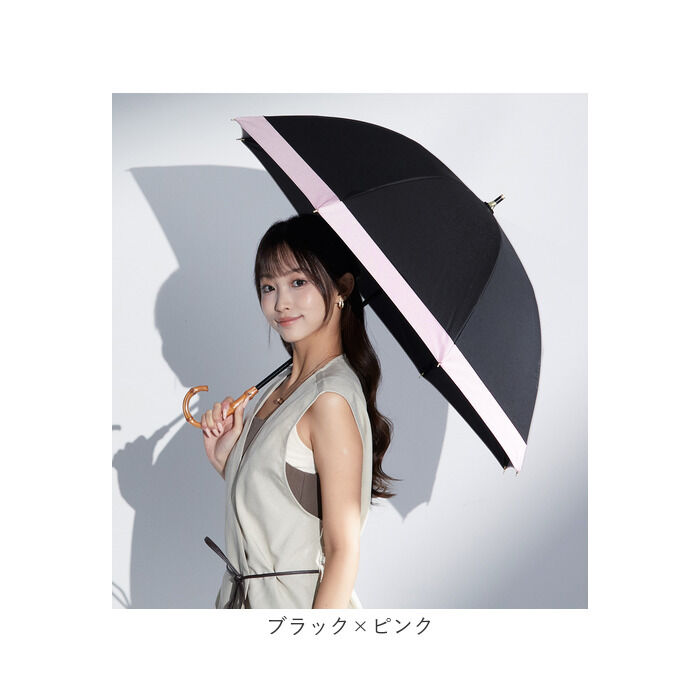 BACKYARD FAMILY「KIZAWA 日傘 遮光 通販 キザワ 長傘 手開き ショート ショート丈 バンブーハンドル 傘」|傘|