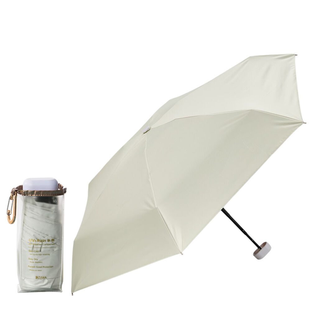 BACKYARD FAMILY「日傘 折りたたみ 通販 KIZAWA キザワ 折りたたみ傘 折りたたみ日傘 折り畳み傘 傘 かさ」|傘|ホワイト1