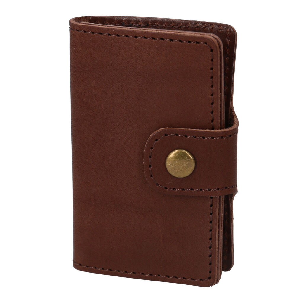 BACKYARD FAMILY「リベロ 栃木レザー LIBERO lj-705 通販 日本製 ミニ財布 革財布 コインケース」|コインケース|ブラウン1