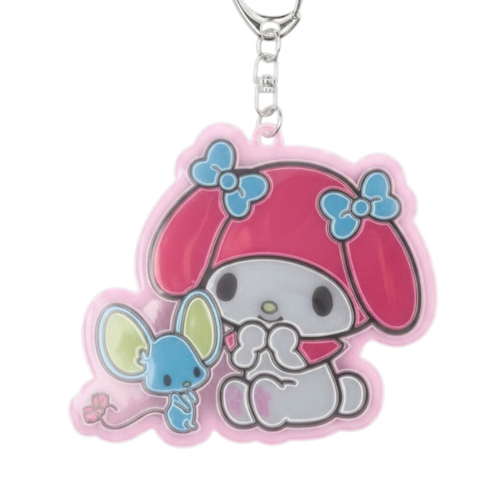 BACKYARD FAMILY「マスコット 通販 おくるみマスコット キャラクター キャラクターグッズ ぬいぐるみ ボールチェーン」|チャーム・キーホルダー|ピンク1