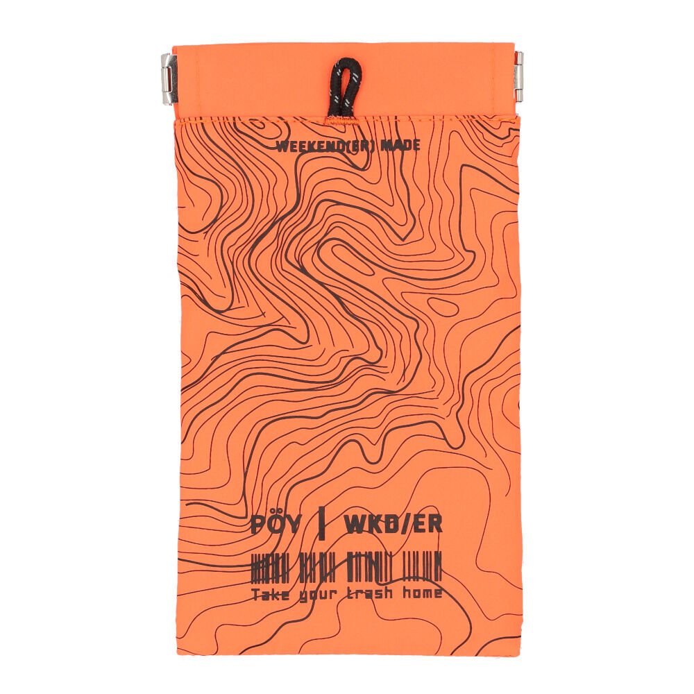 BACKYARD FAMILY「POY ポーイ 携帯ゴミ箱 78598 通販 ばね口ポーチ 携帯用ゴミケース トラッシュポーチ」|その他|オレンジ1