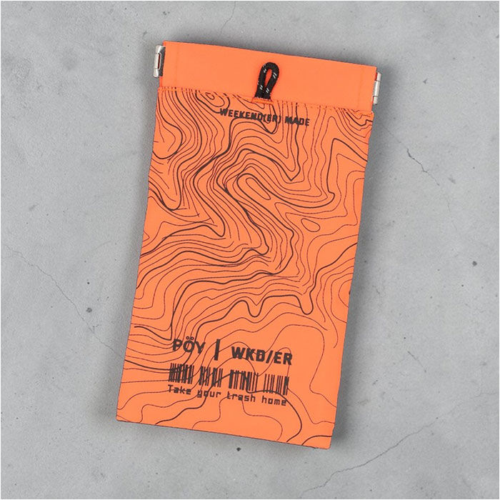 BACKYARD FAMILY「POY ポーイ 携帯ゴミ箱 78598 通販 ばね口ポーチ 携帯用ゴミケース トラッシュポーチ」|その他|