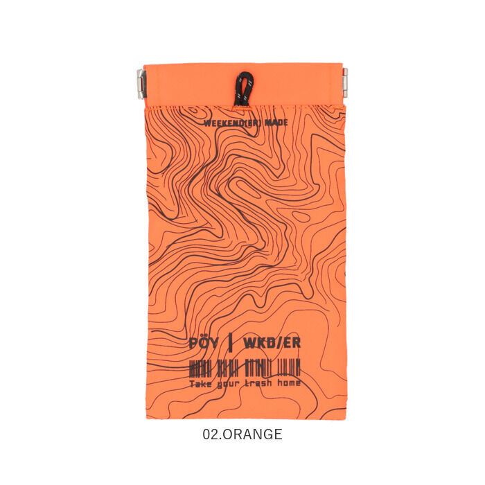 BACKYARD FAMILY「POY ポーイ 携帯ゴミ箱 78598 通販 ばね口ポーチ 携帯用ゴミケース トラッシュポーチ」|その他|