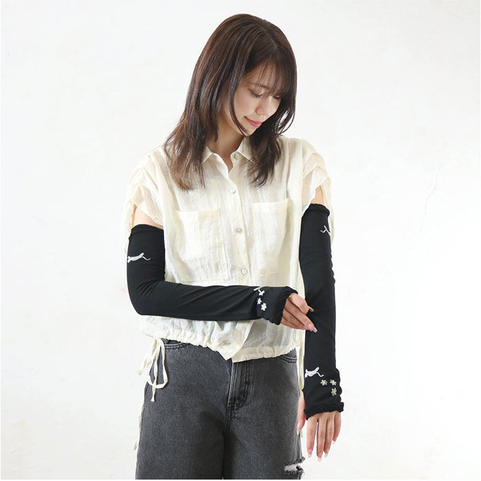 BACKYARD FAMILY「UVカット アームカバー 通販 腕カバー 冷感アームカバー 日焼け対策 かわいい おしゃれ」|その他|