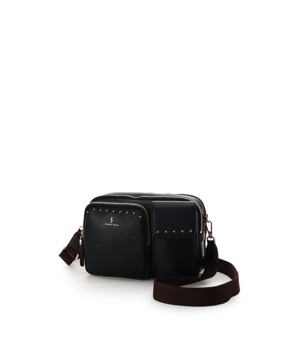 Samantha Thavasa「新スタッズスクエアショルダーバッグ」|ショルダー・メッセンジャー|