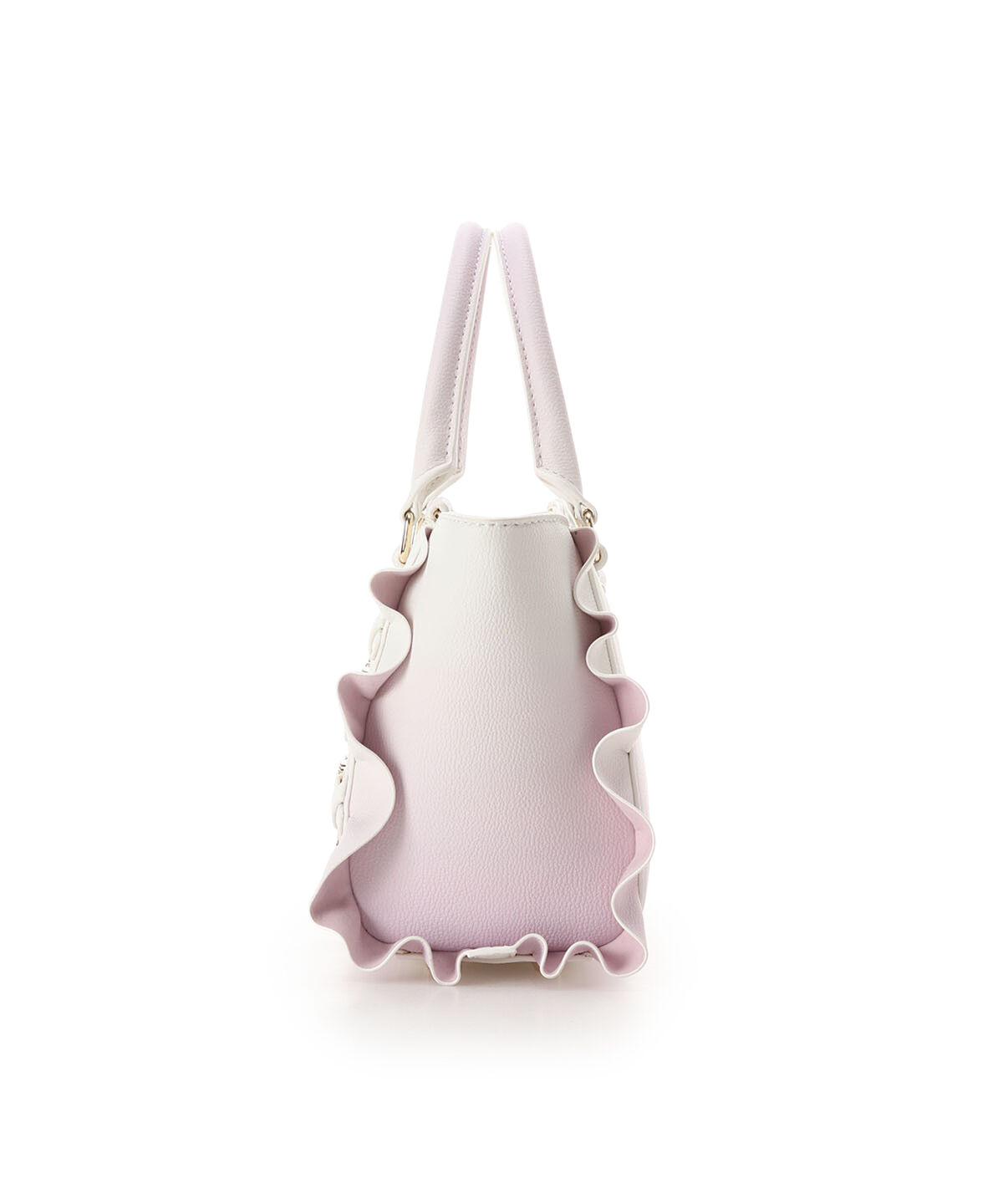 Samantha Vega「レースアップハートビジューグラデーションフラッター（ミニ）」|ハンドバッグ|