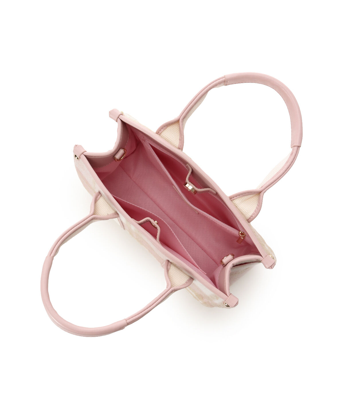 Samantha Vega「ロゴテープチェックハンドバッグ」|ハンドバッグ|