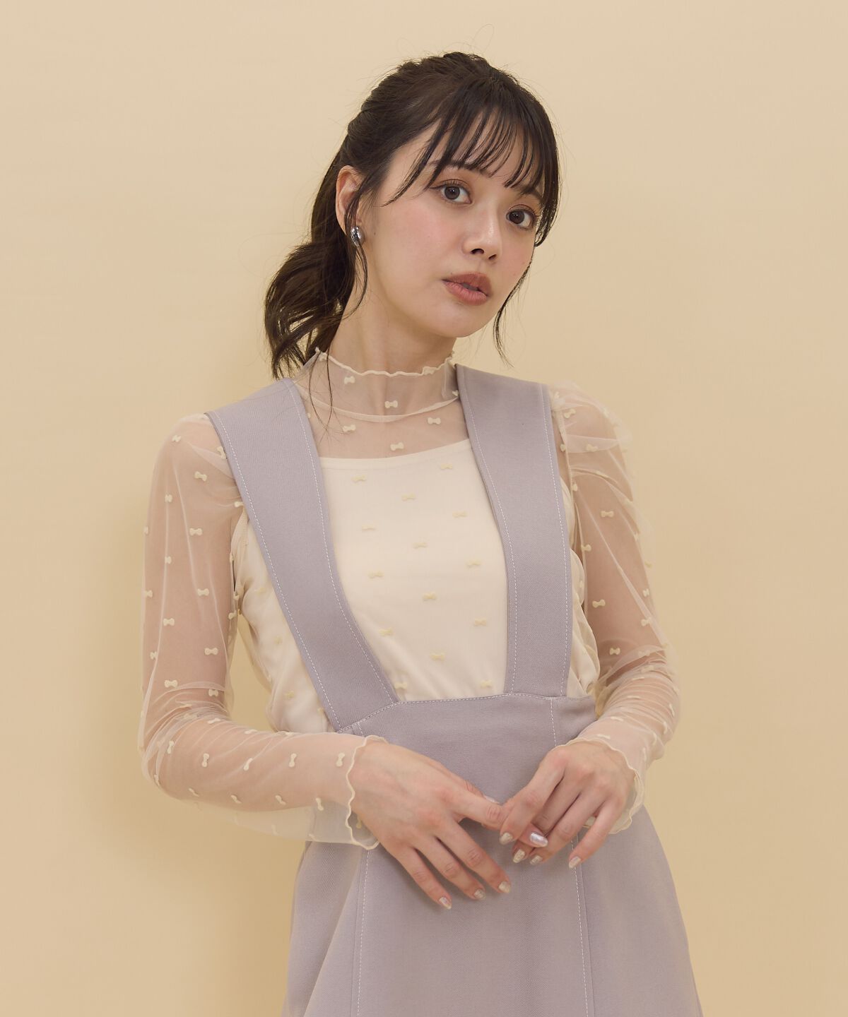 REDYAZEL「2wayレングスウーリッシュジャンパースカート」|ジャンパースカート|