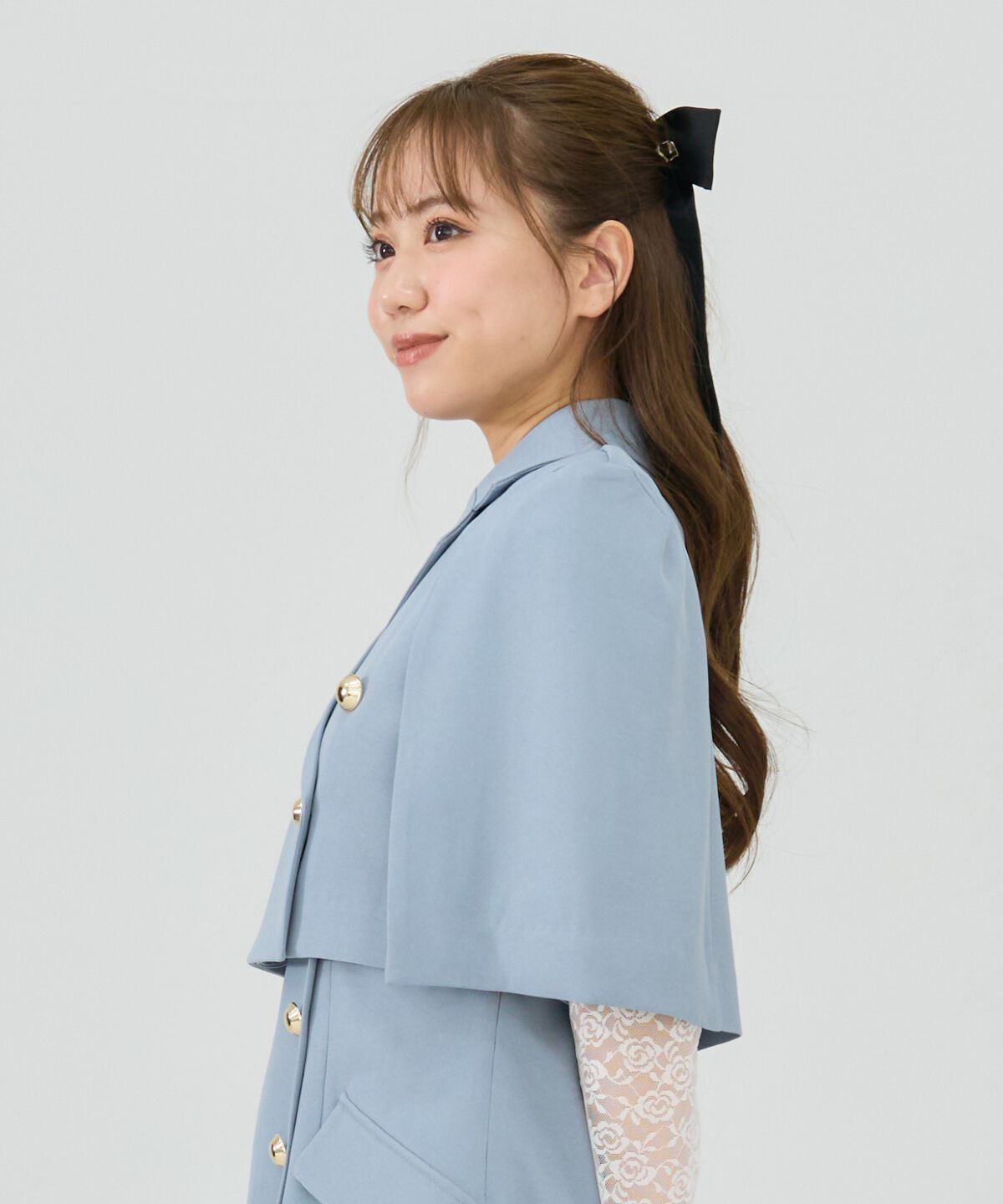 REDYAZEL「ケープデザインショートジャケット」|その他|