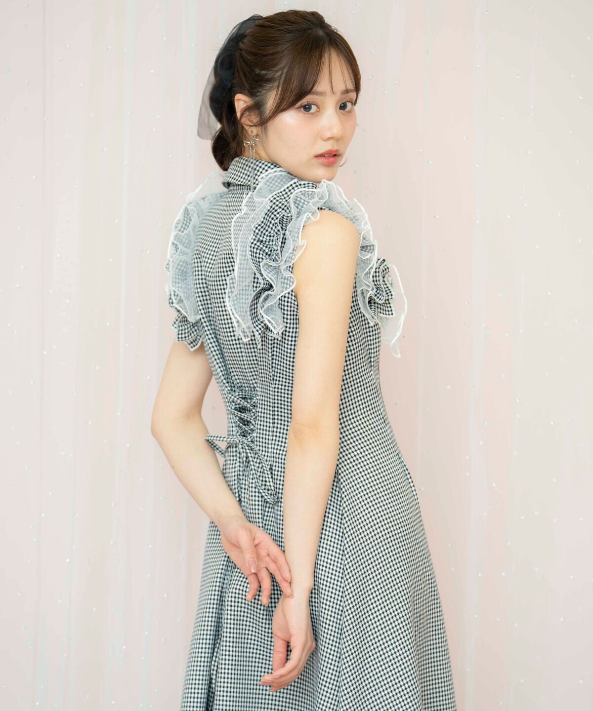 WILLSELECTION「チュールフリルワンピース」|ワンピース|