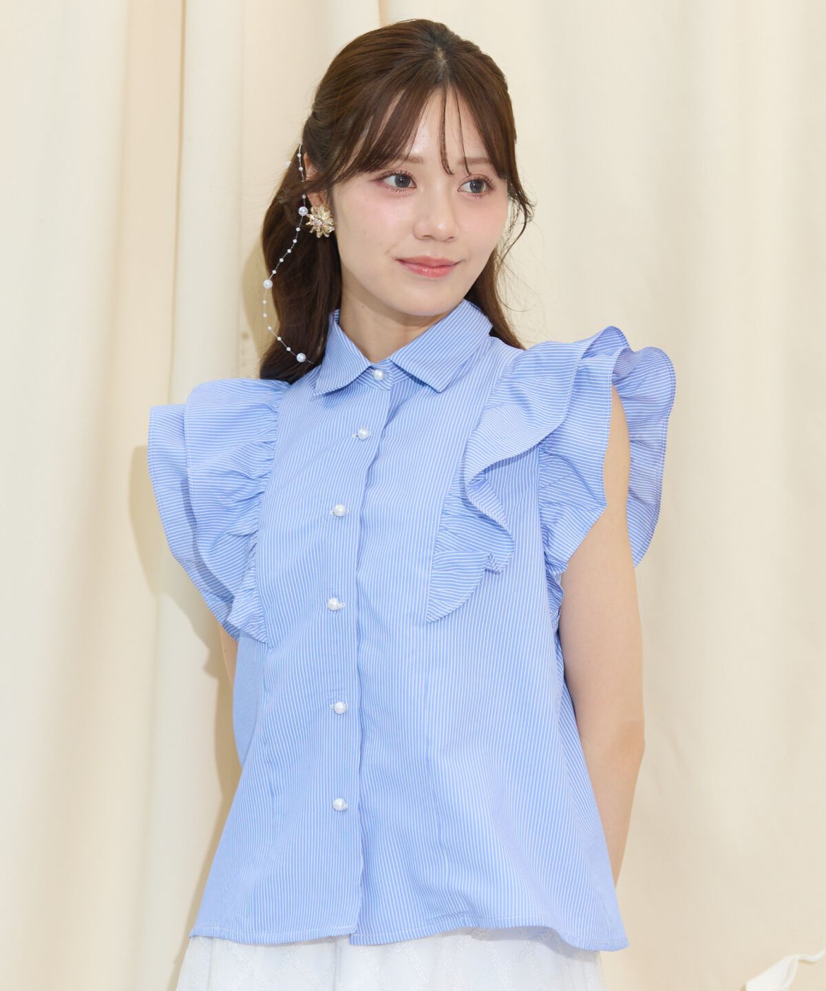 WILLSELECTION「ボリュームフリルボウタイブラウス」|シャツ・ブラウス|