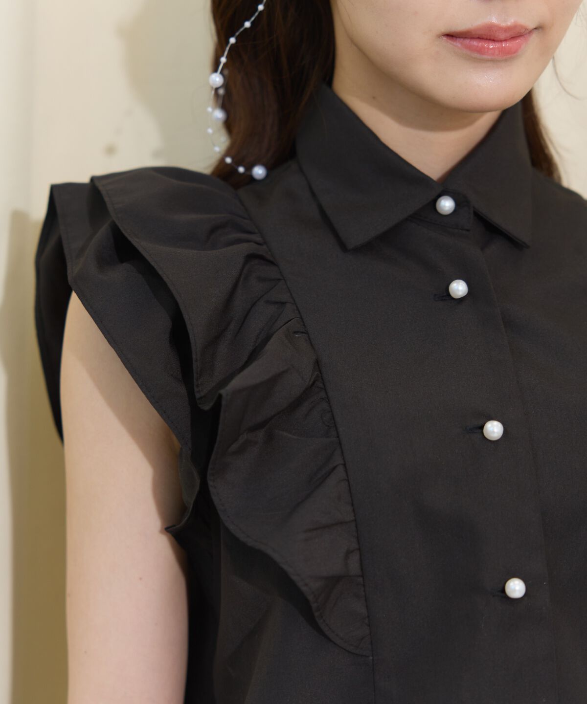 WILLSELECTION「ボリュームフリルボウタイブラウス」|シャツ・ブラウス|