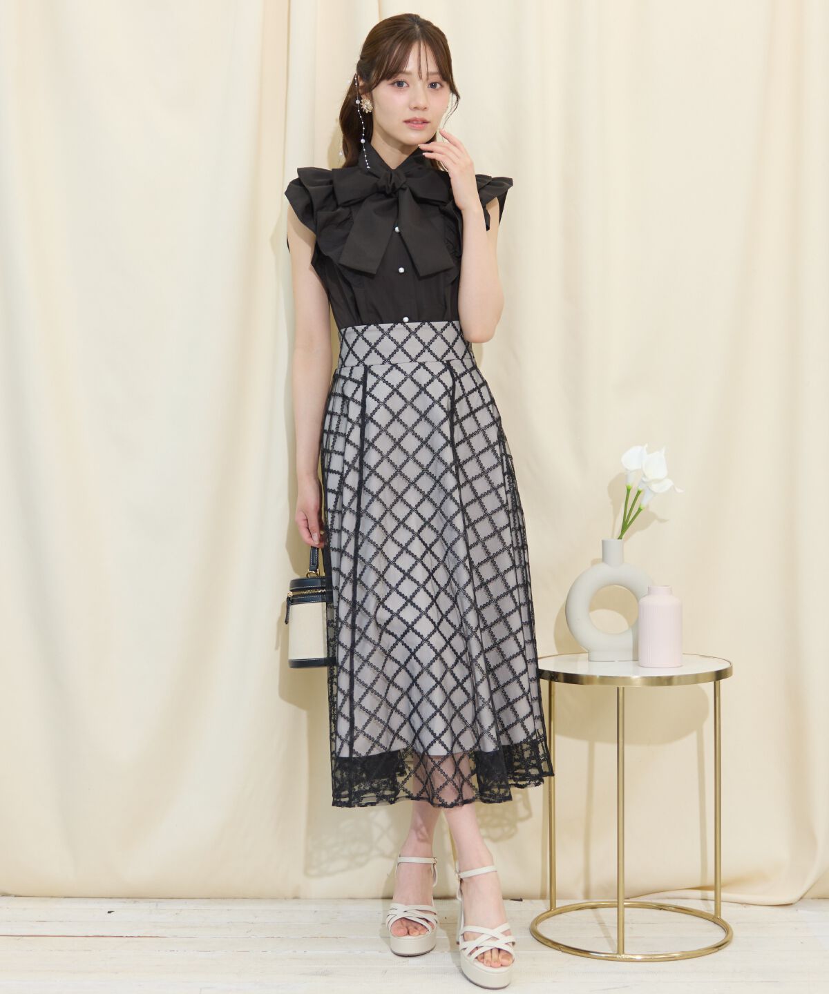 WILLSELECTION「ボリュームフリルボウタイブラウス」|シャツ・ブラウス|