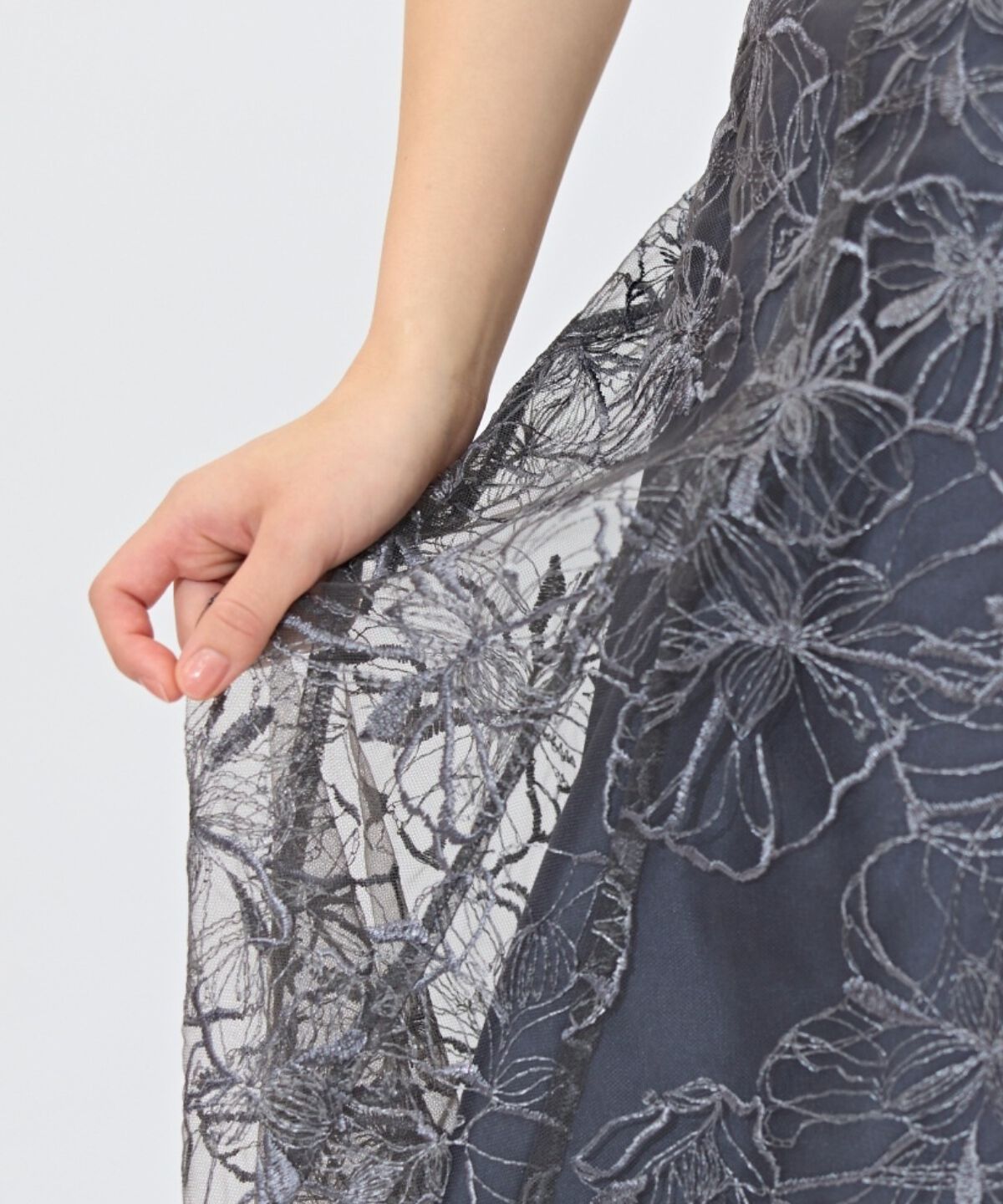 WILLSELECTION「フラワーチュールフレアスカート」|フレア|