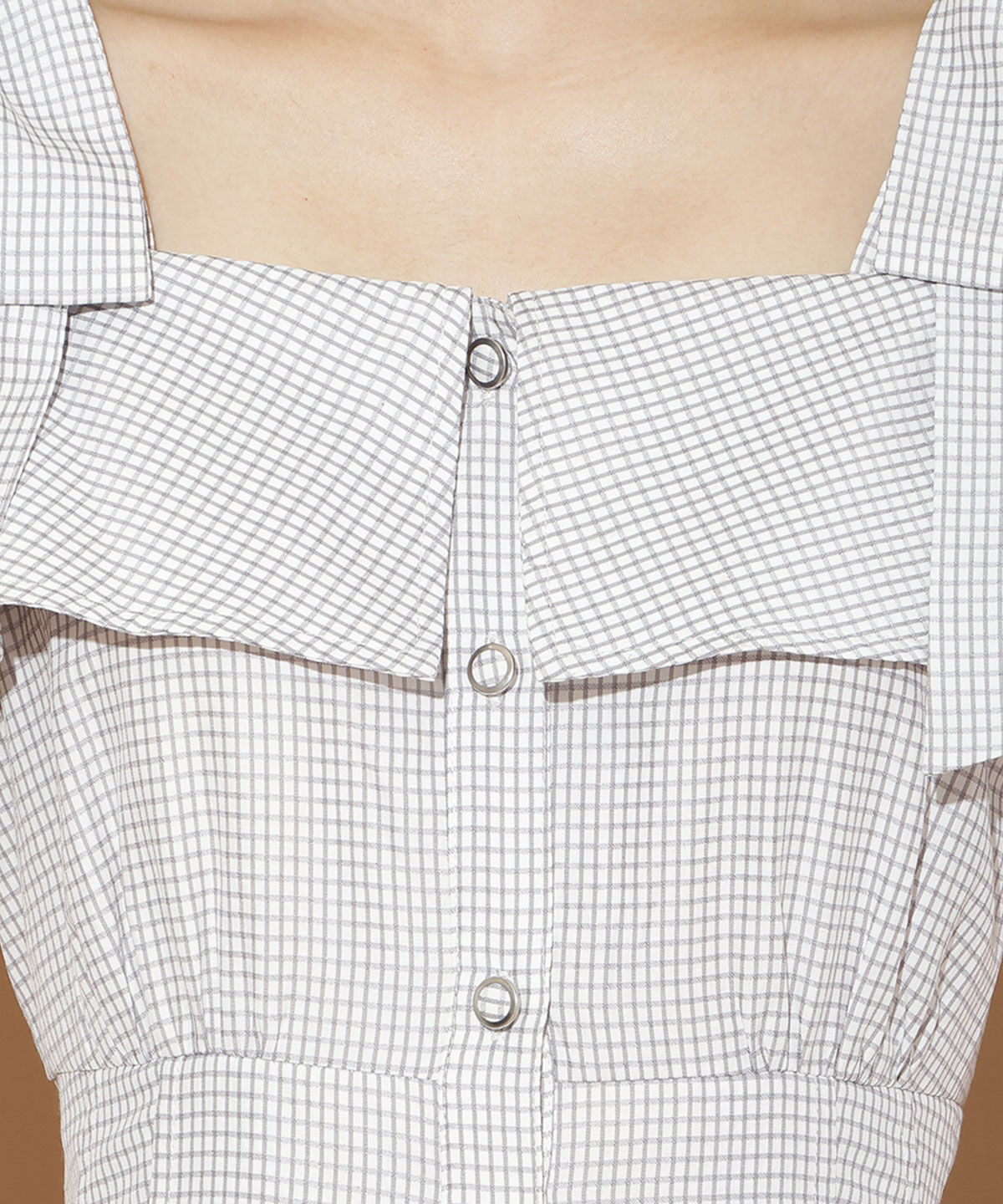 WILLSELECTION「リボンストラップオフショルシャツワンピース」|ワンピース|