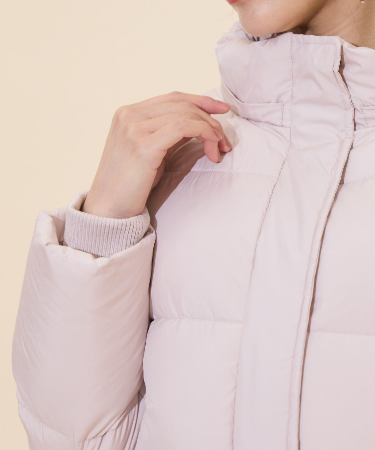 WILLSELECTION「ファー付きショートダウン」|ダウン|