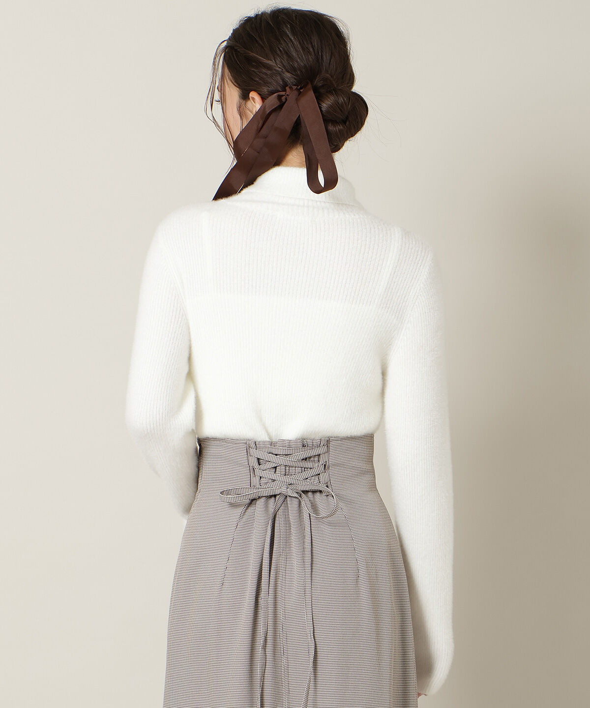 WILLSELECTION「FOXライクヤーンタートルネックプルオーバー」|ニット・セーター|