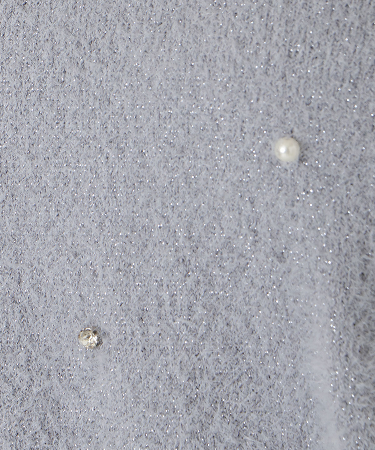 WILLSELECTION「パールビジューフェザーニットトップス」|ニット・セーター|