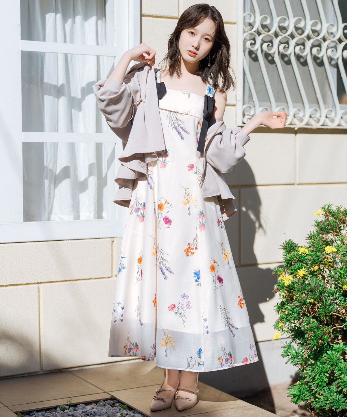 WILLSELECTION「ドロストペプラムフードブルゾン」|ブルゾン・スタジャン|